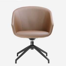 Design swivel armchair