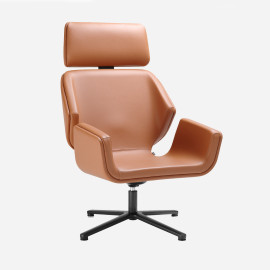 Designer high swivel armchair